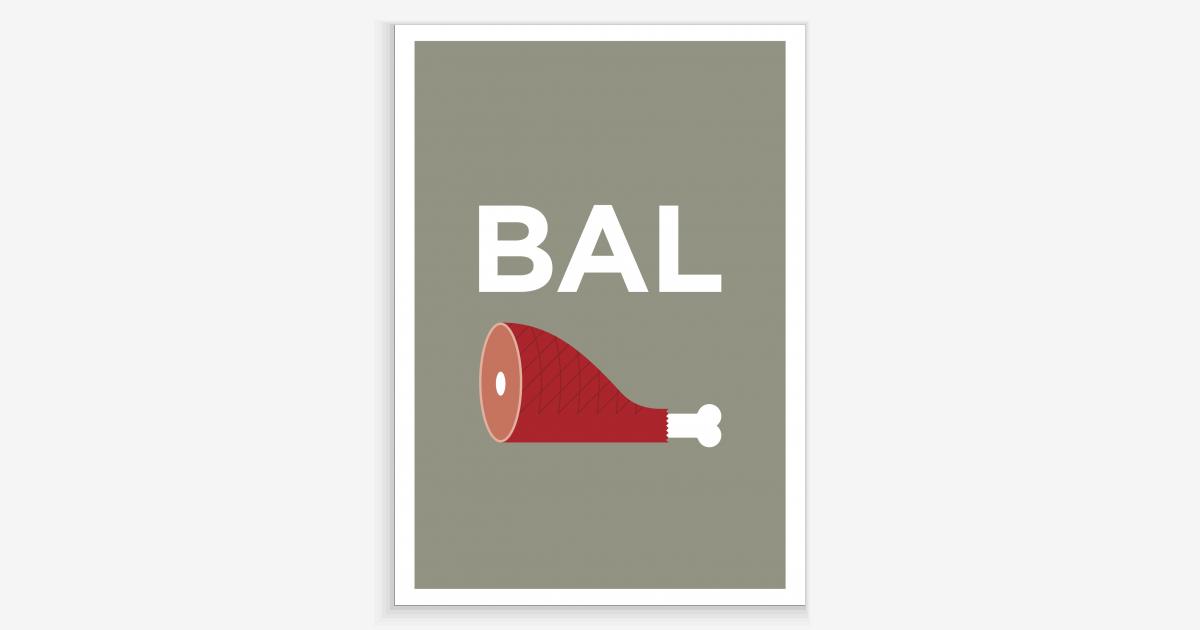 Balham Pâté Giclée Art Print | London Art Prints