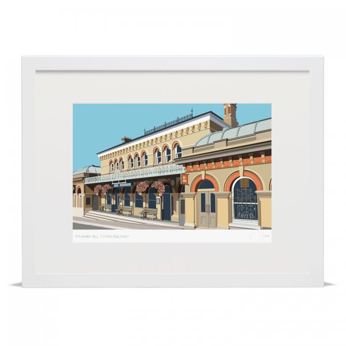 Place in Print Denmark Hill Station Building Art Print Place in Print Denmark Hill Station Building Art Print