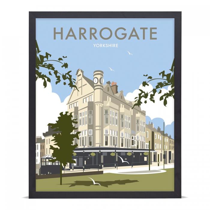 Place in Print Dave Thompson Harrogate Travel Poster Art Print Place in Print Dave Thompson Harrogate Travel Poster Art Print